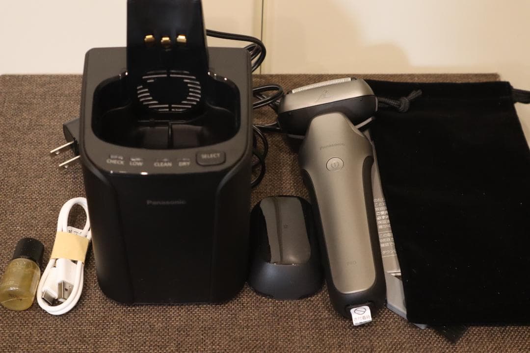 ラムダッシュ PRO 5枚刃 洗浄機付属 ES-L571U-S シルバー