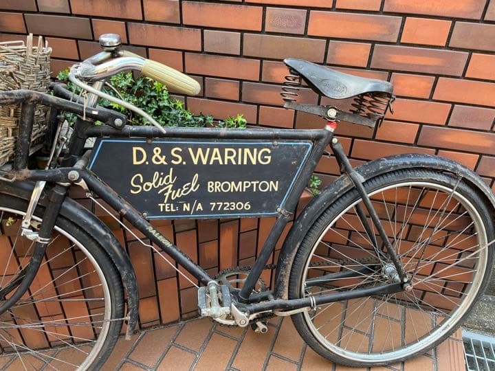 配達用自転車 イギリスアンティーク