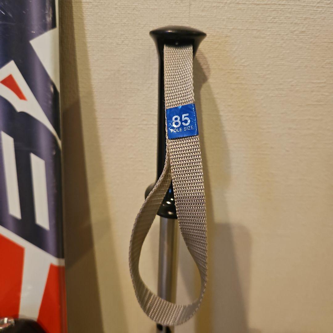 BXB スキー板108、ストック85、スキーケース(迷彩柄)　セット販売