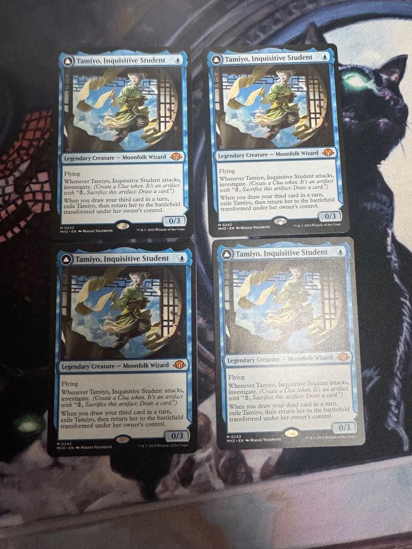 知りたがりの学徒　タミヨウ　4枚セット