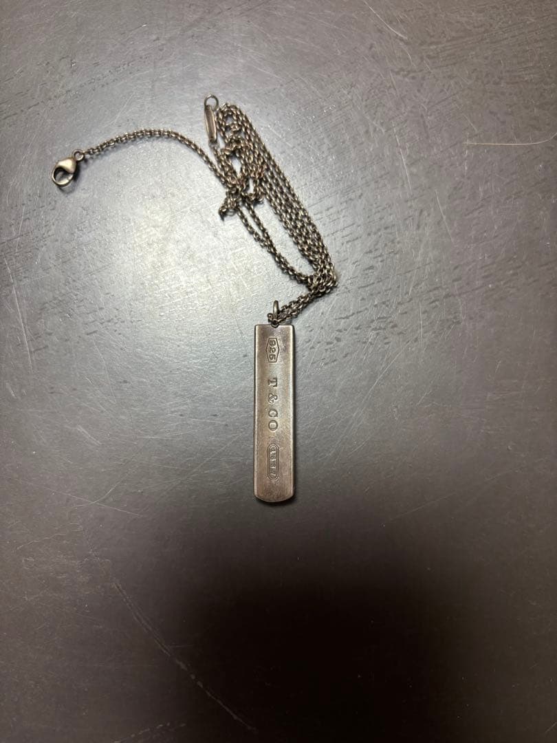 ティファニー1837バーネックレス、シルバー925製