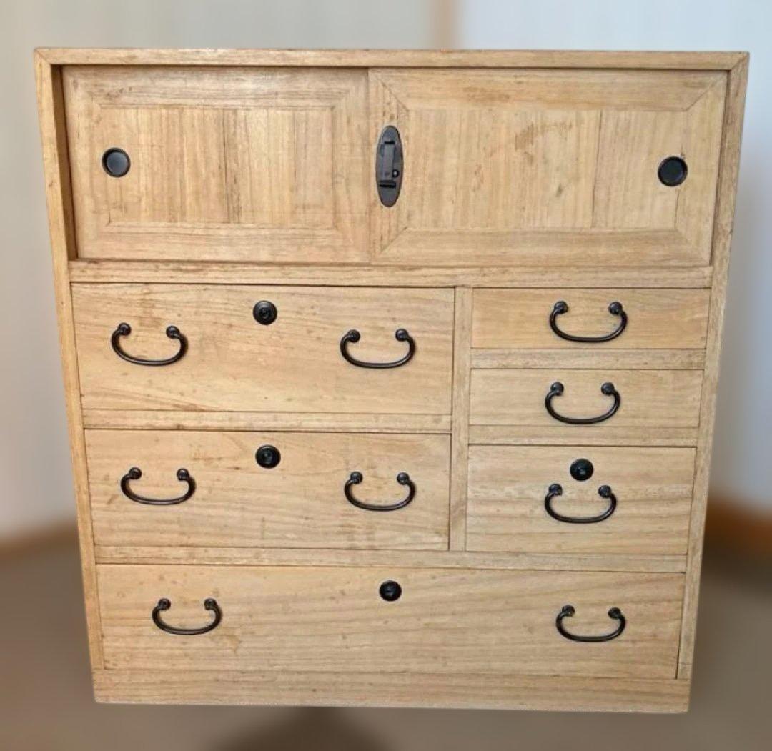 アンティーク 木製 桐箪笥 古家具 収納