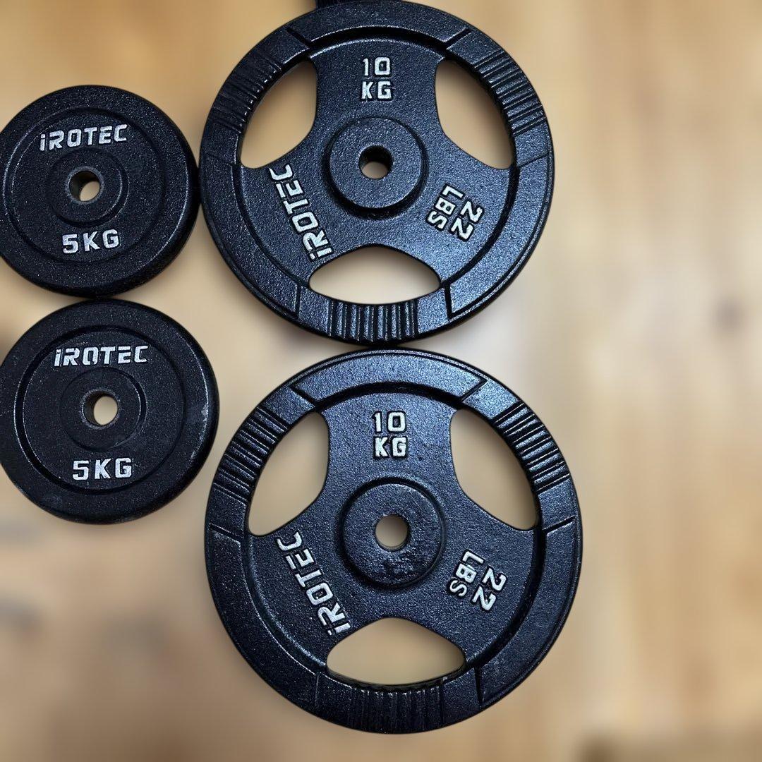 ぷらはんまー　iROTEC アイロテック　ベンチダンベルセット