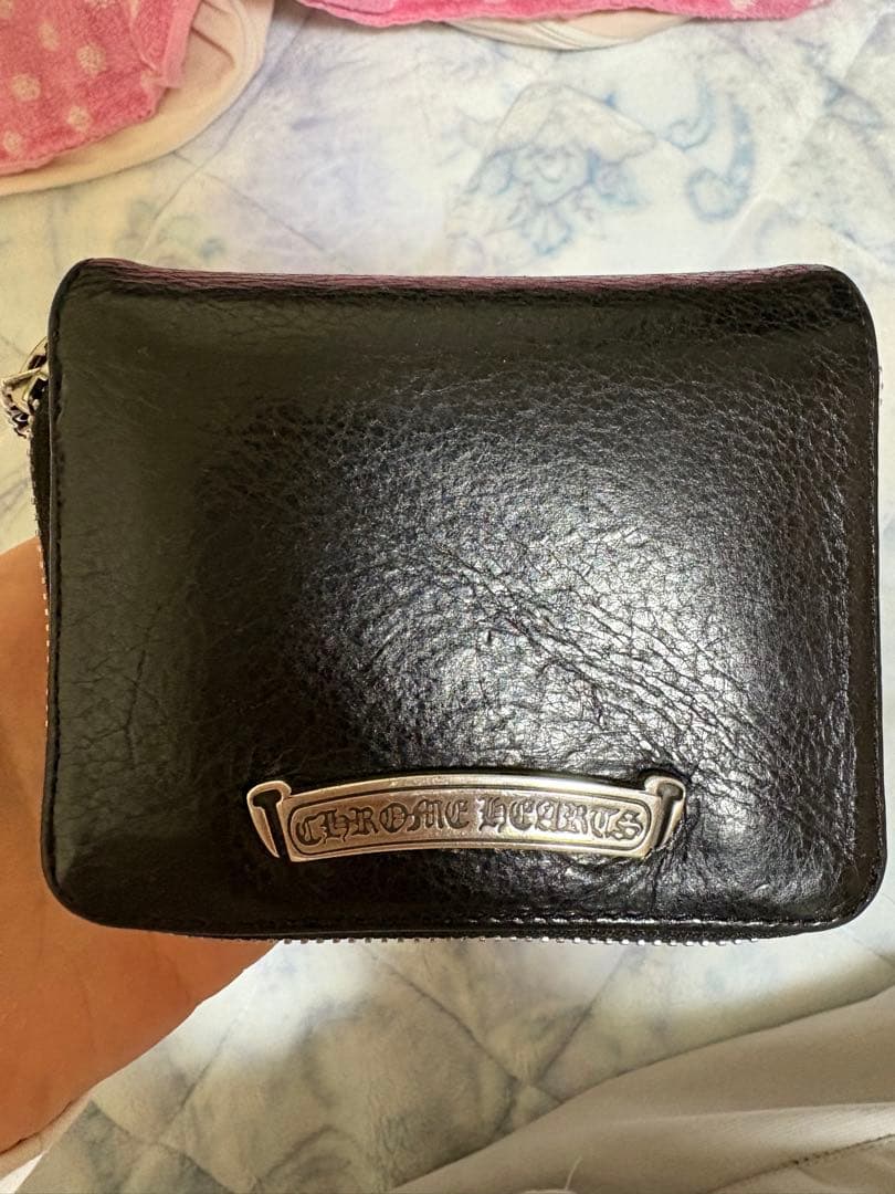 クロムハーツ　スクエアジップ　ビルウォレット