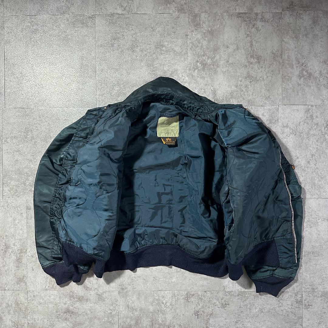 90s Alphe アメリカ製 cwu45p ジップ欠損 L