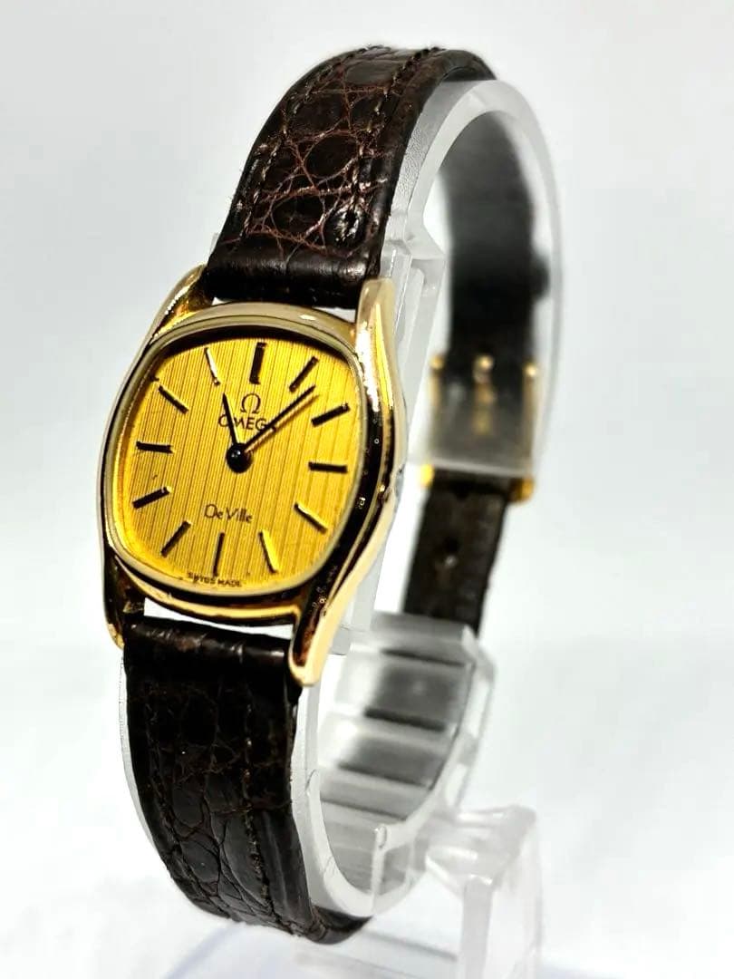 たろう　【稼働品】OMEGA デビル DE VILLE クオーツ