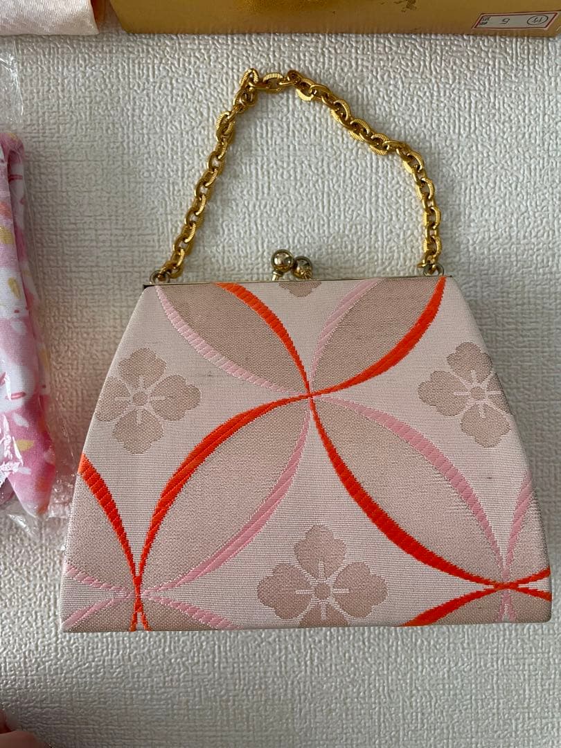 【処分価格❗️】アンティーク 七五三　着物 作り帯 小物一式 フルセット 赤　手毬