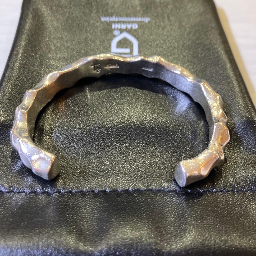 格安　ガルニ　シルバー　バングル