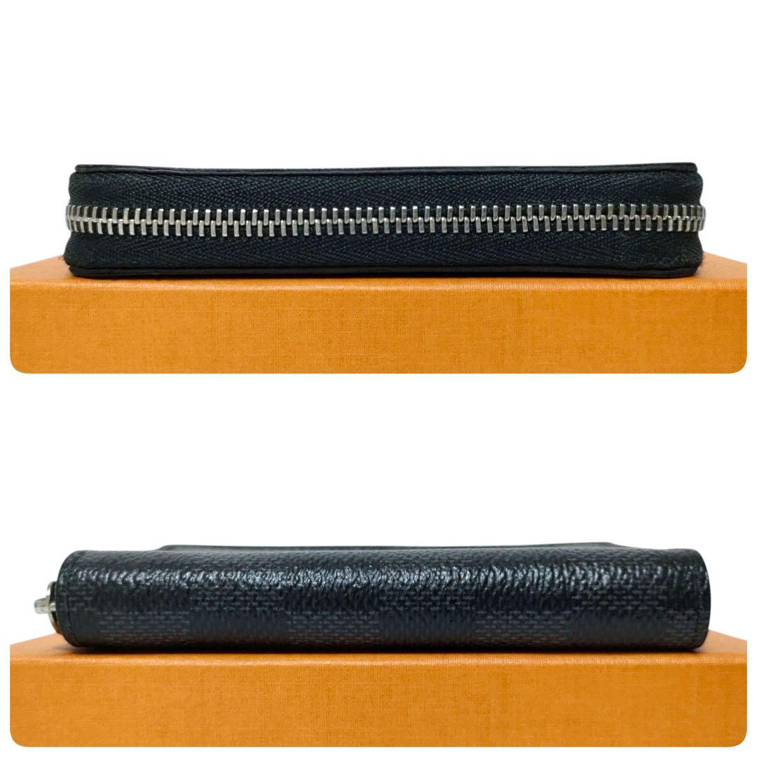 極美品✨ルイヴィトン ダミエグラフィット ジッピーパース ブラック