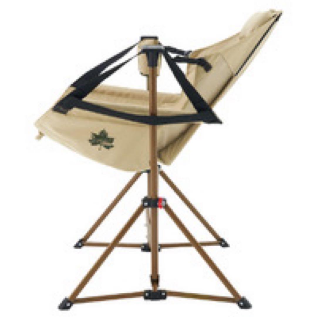 折りたたみアウトドアチェア ベージュ