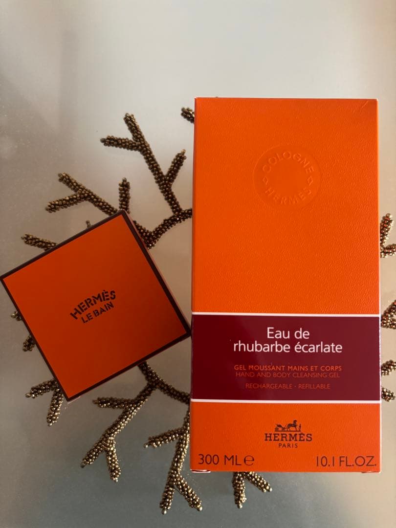 【HERMES】⭐︎滑り止めバンド付き⭐︎ハンド＆ボディ クレンジングジェル