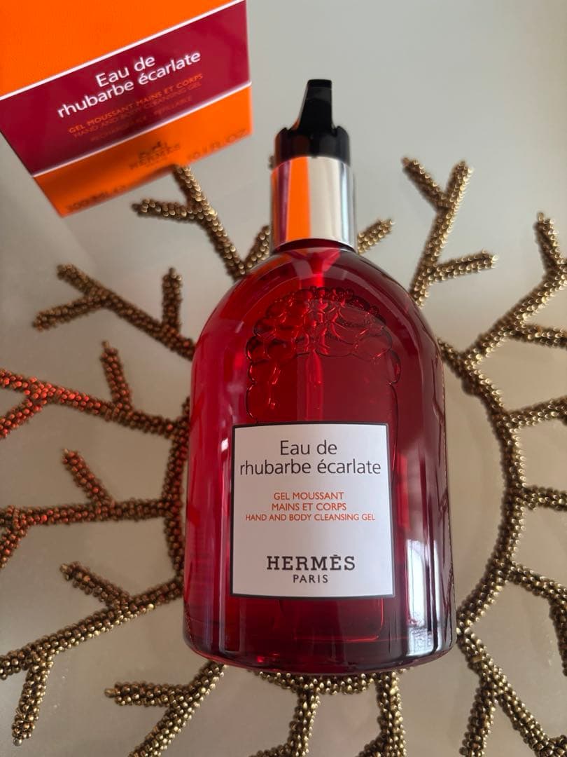 【HERMES】⭐︎滑り止めバンド付き⭐︎ハンド＆ボディ クレンジングジェル