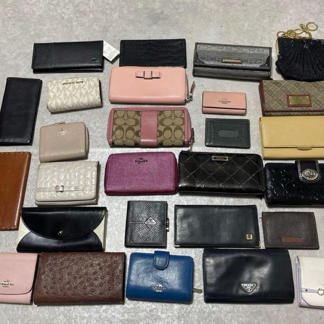 dunhill PRADA COACH まとめ売り 長財布 折り財布 セット