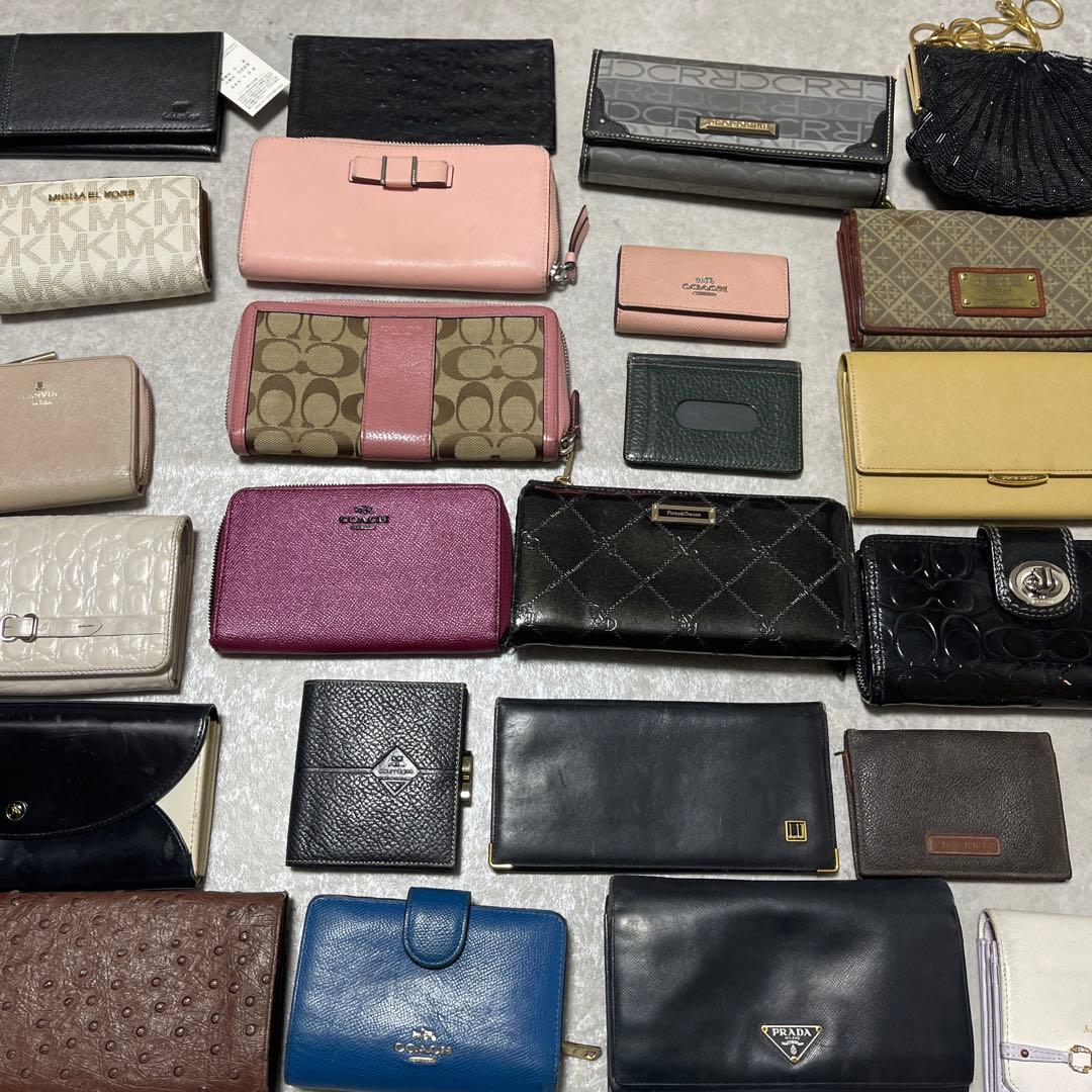 dunhill PRADA COACH まとめ売り 長財布 折り財布 セット
