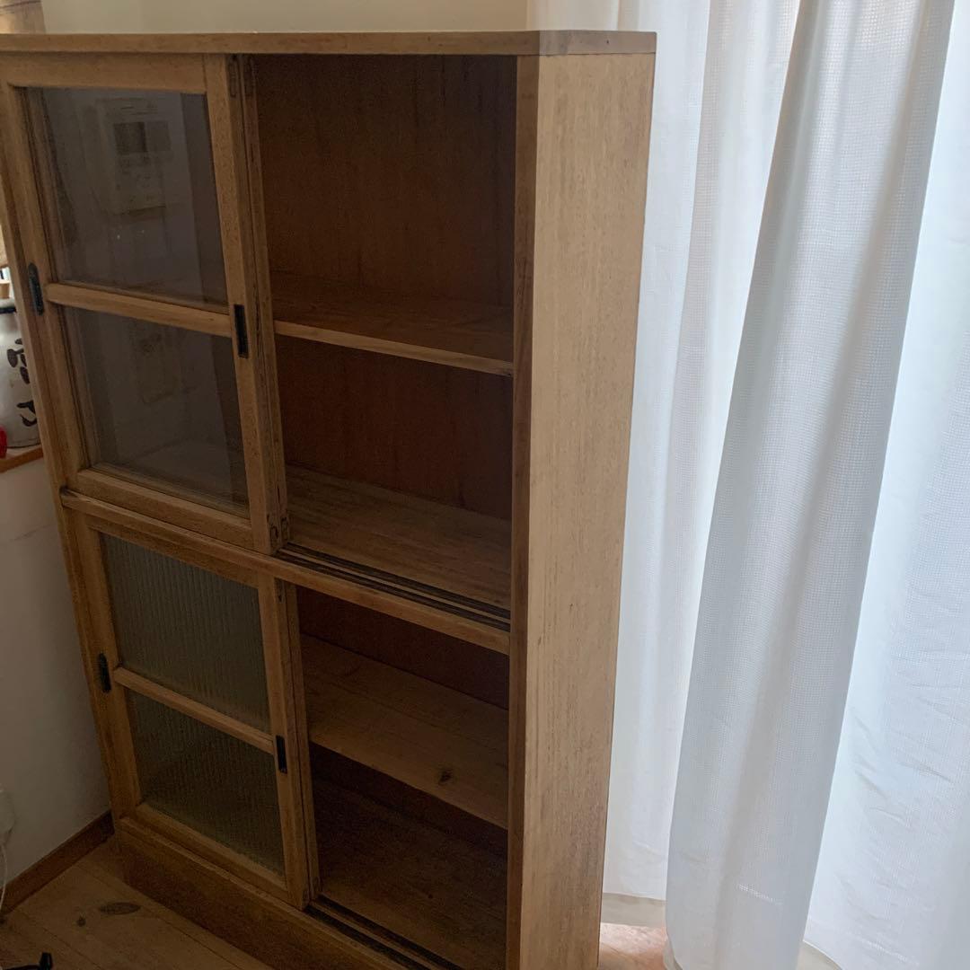 アンティーク棚食器棚　飾り棚