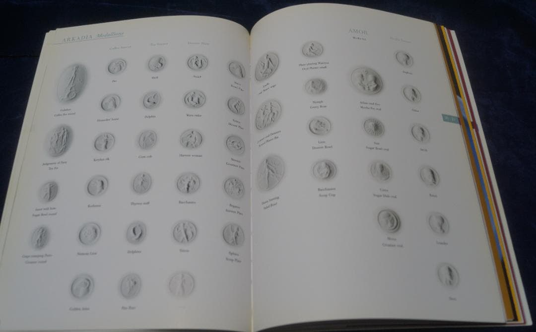 KPM白磁　Covered Vegetable Dish with figure