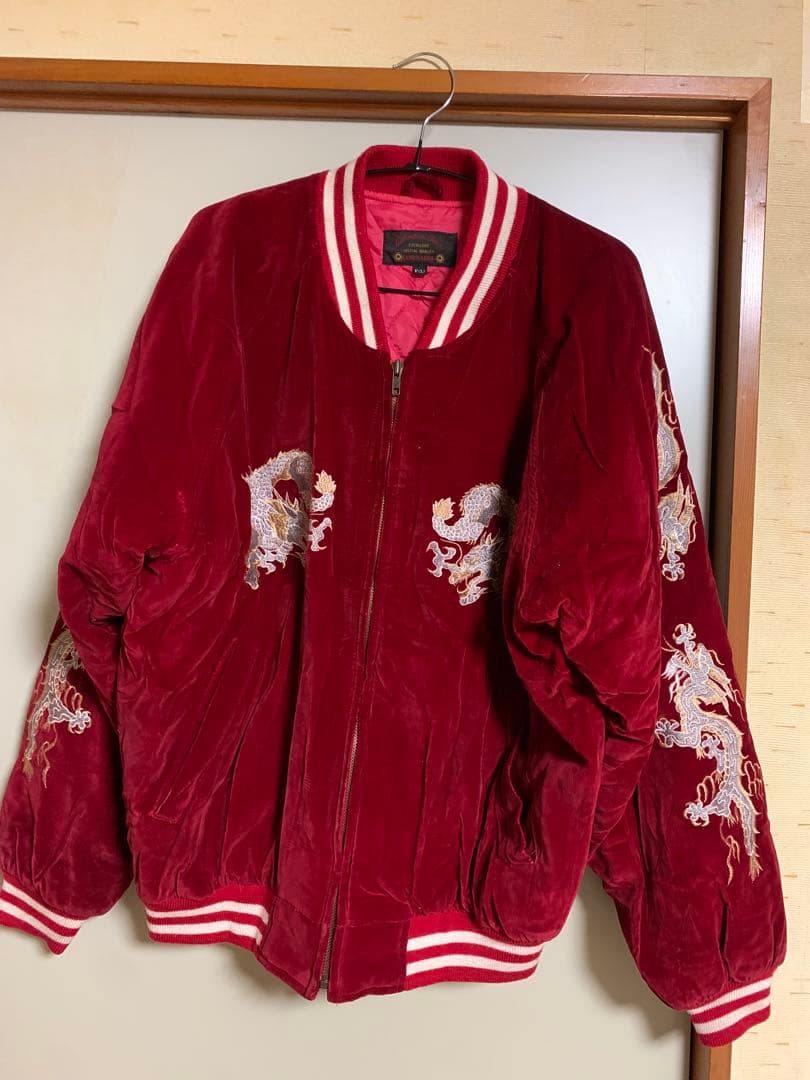 期間限定値下げ！レア品 corsaire ヴィンテージ ベロアスカジャン刺繍