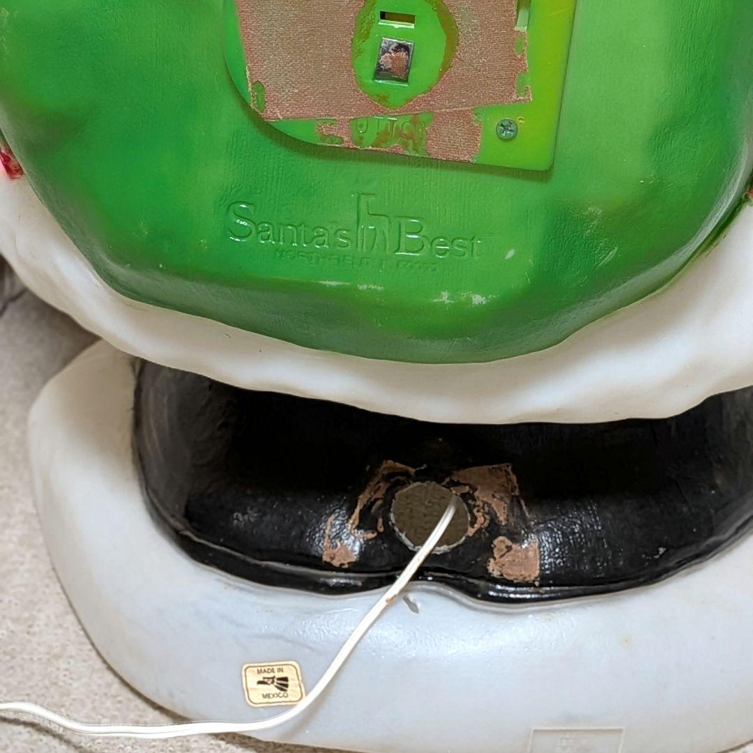 超レア 特大 スヌーピー サンタクロース イルミネーション 80cm