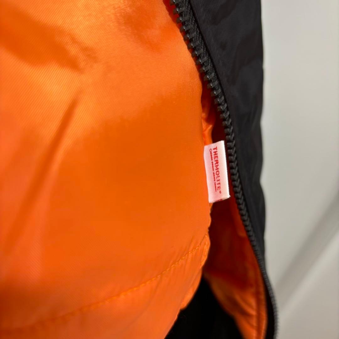 美品✨　BEAMS MA-1 サーモライト　リラックスフィット　ブラック　M