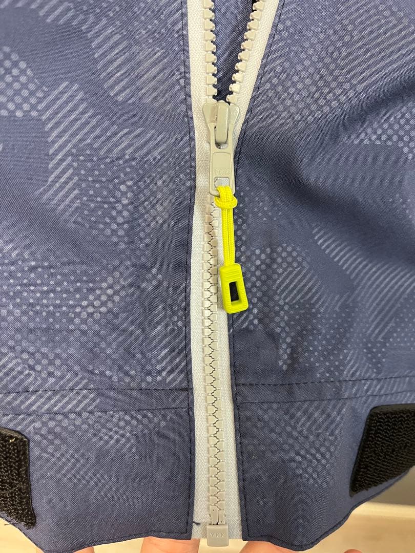 RBB ネイビー迷彩レインウェア　Lサイズ