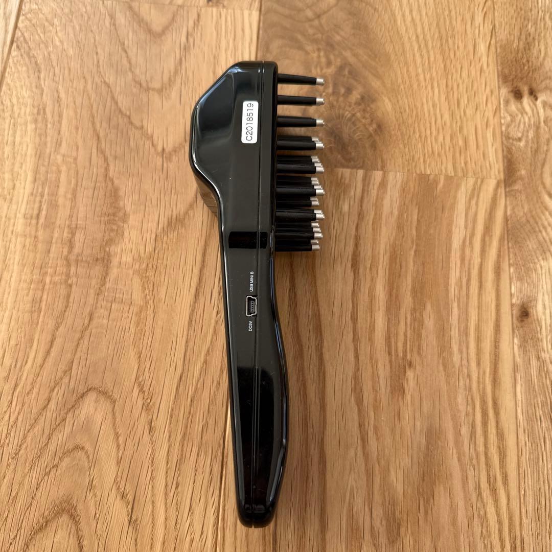 【ang】 電気バリブラシ 旧シリーズ C919ブラック 充電器付き