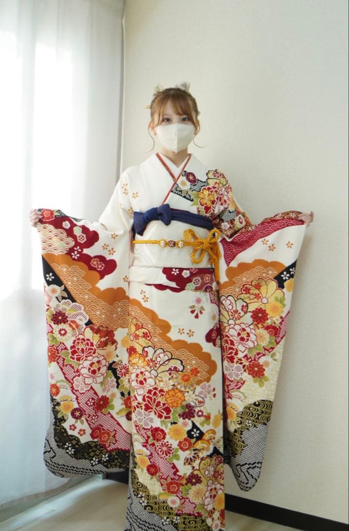 ⭐︎ぱるむ⭐︎振袖フルセット【73】正絹　成人式　卒業式