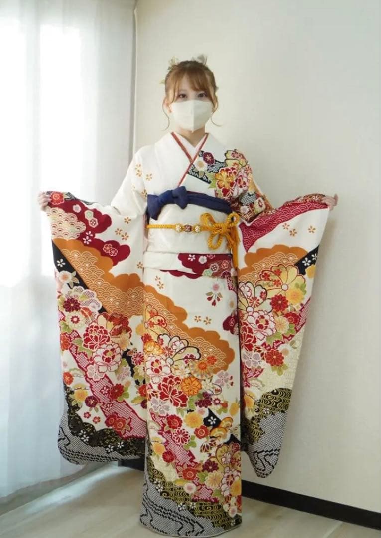 ⭐︎ぱるむ⭐︎振袖フルセット【73】正絹　成人式　卒業式