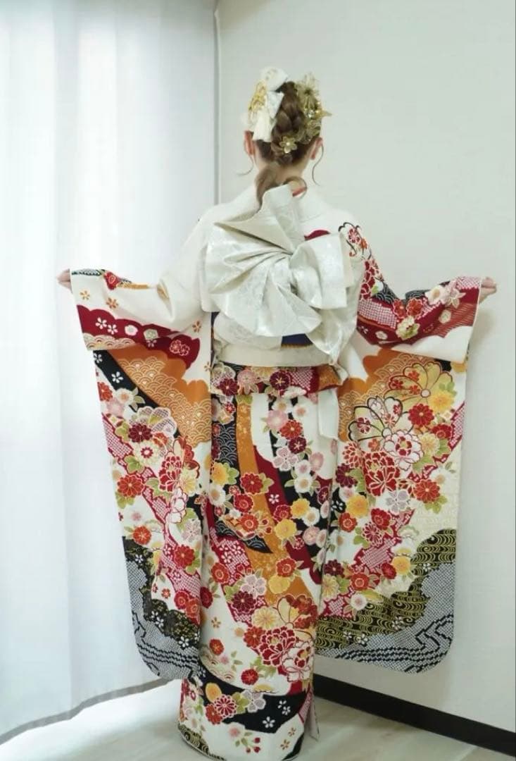 ⭐︎ぱるむ⭐︎振袖フルセット【73】正絹　成人式　卒業式