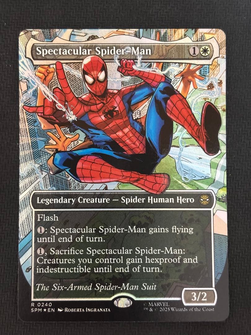 テクスチャー・Foil(240)スペクタキュラー・スパイダーマン