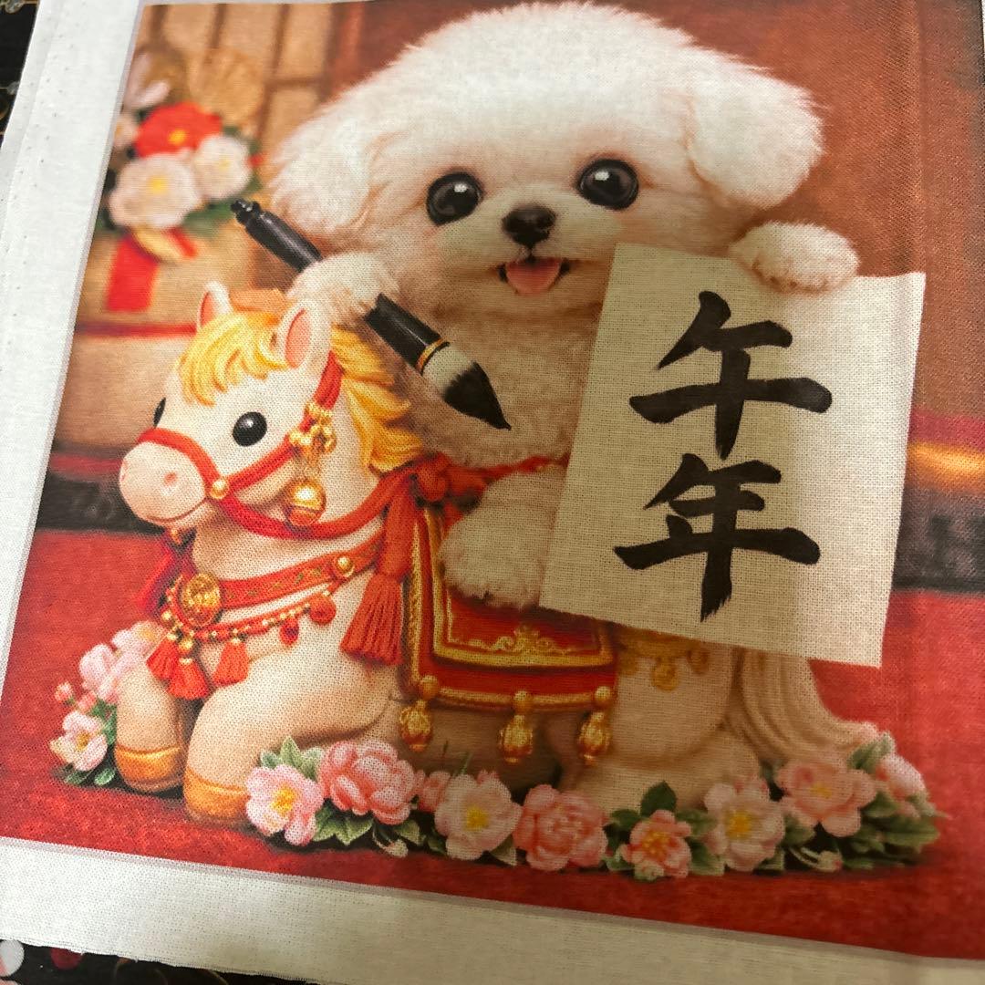 ハンドメイド　ハンカチ、ポーチ　見本