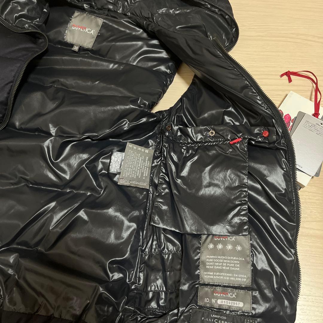 専用【美品】デュベティカ　DUVETICA　ダウンベスト　38　 ネイビー