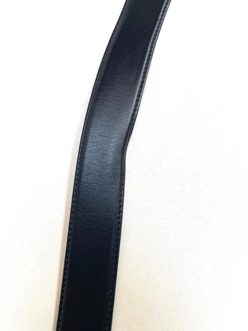 フェラガモ　ベルト　ダブルガンチーニ　パープルカモ　金具　リバーシブルベルト