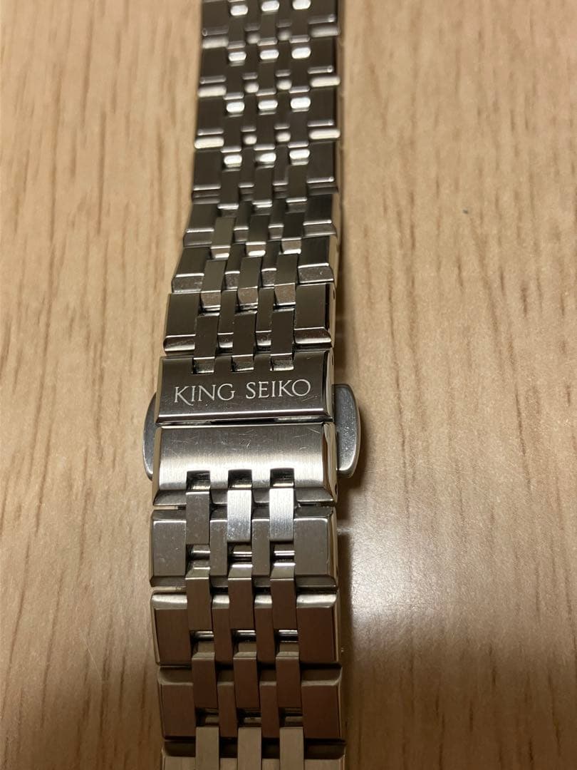 純正SEIKO復刻キングセイコー　ブレスレット　メタルバンド