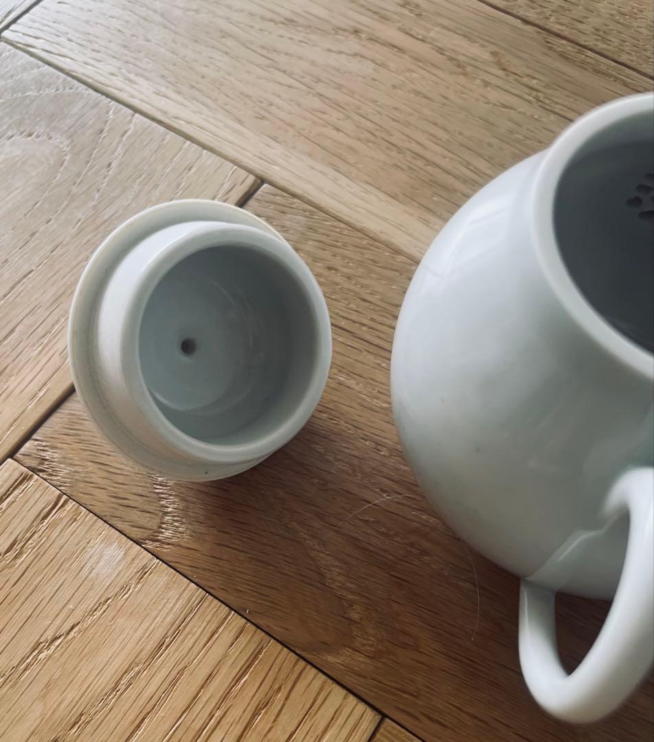 村上　雄一　　白磁茶壺・たまご　新品未使用