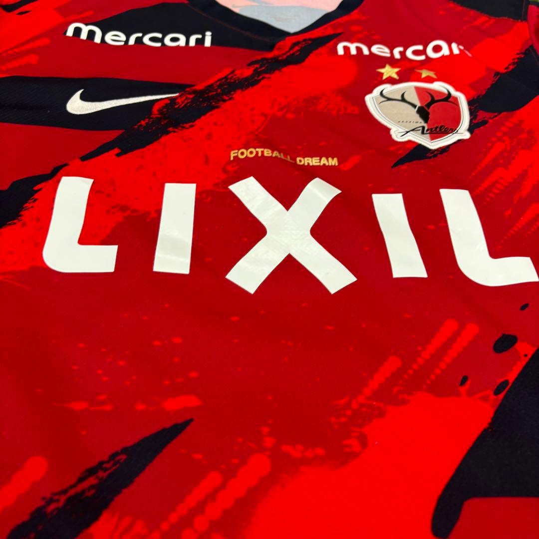 【即日発送 美品】鹿島アントラーズ 2025 ユニフォーム 2XL 知念慶13