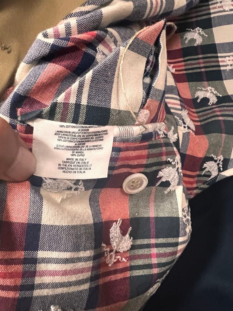 BLACKフリースBrooks Brothers made in ITALY