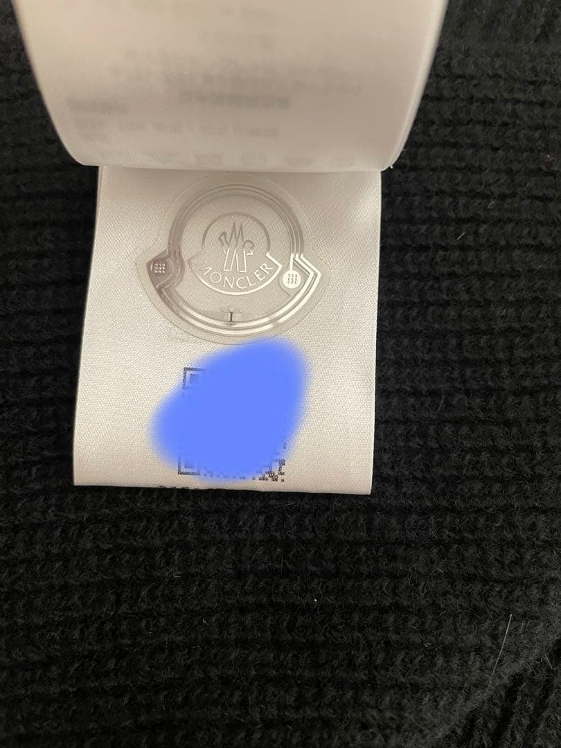 新品未使用 / モンクレール　カシミア混マフラー