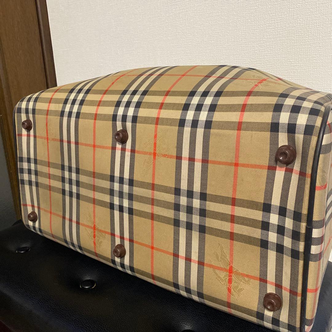 Burberrys ノバチェック　ボストンバッグ　バーバリー　ヴィンテージ