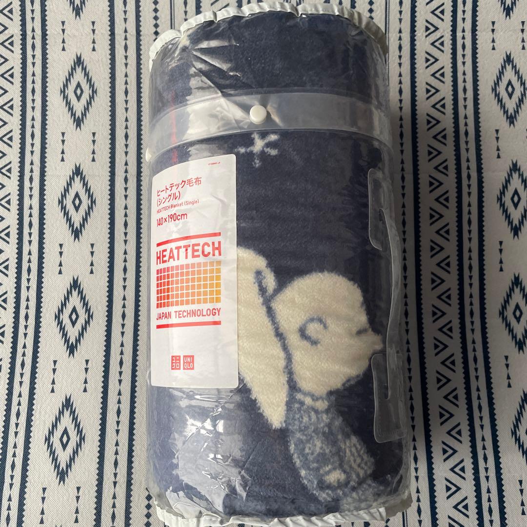 ユニクロ　ヒートテック毛布　シングル