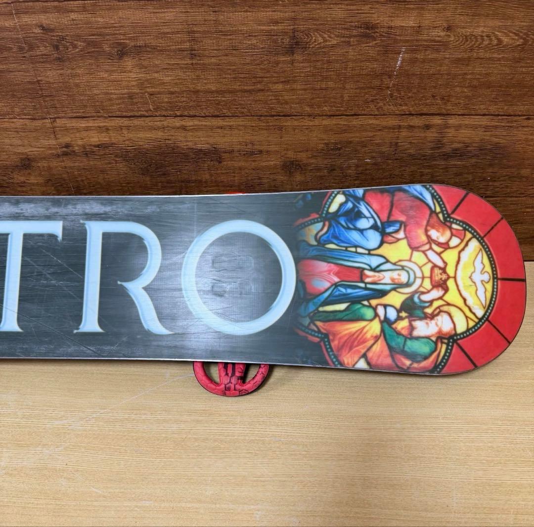 NITRO ナイトロ ダブルキャンバー　メンズスノーボード４点セット　メンテ済み