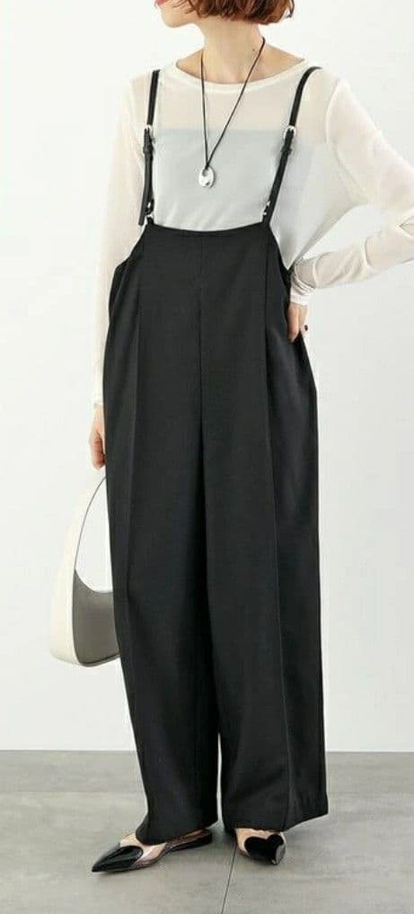 CHIGNON シニヨン サスペンダーパンツ