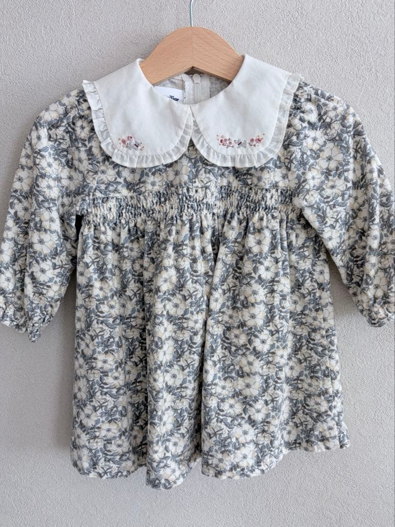 mana* ファミリア　リバティー　familiar ワンピース80センチ