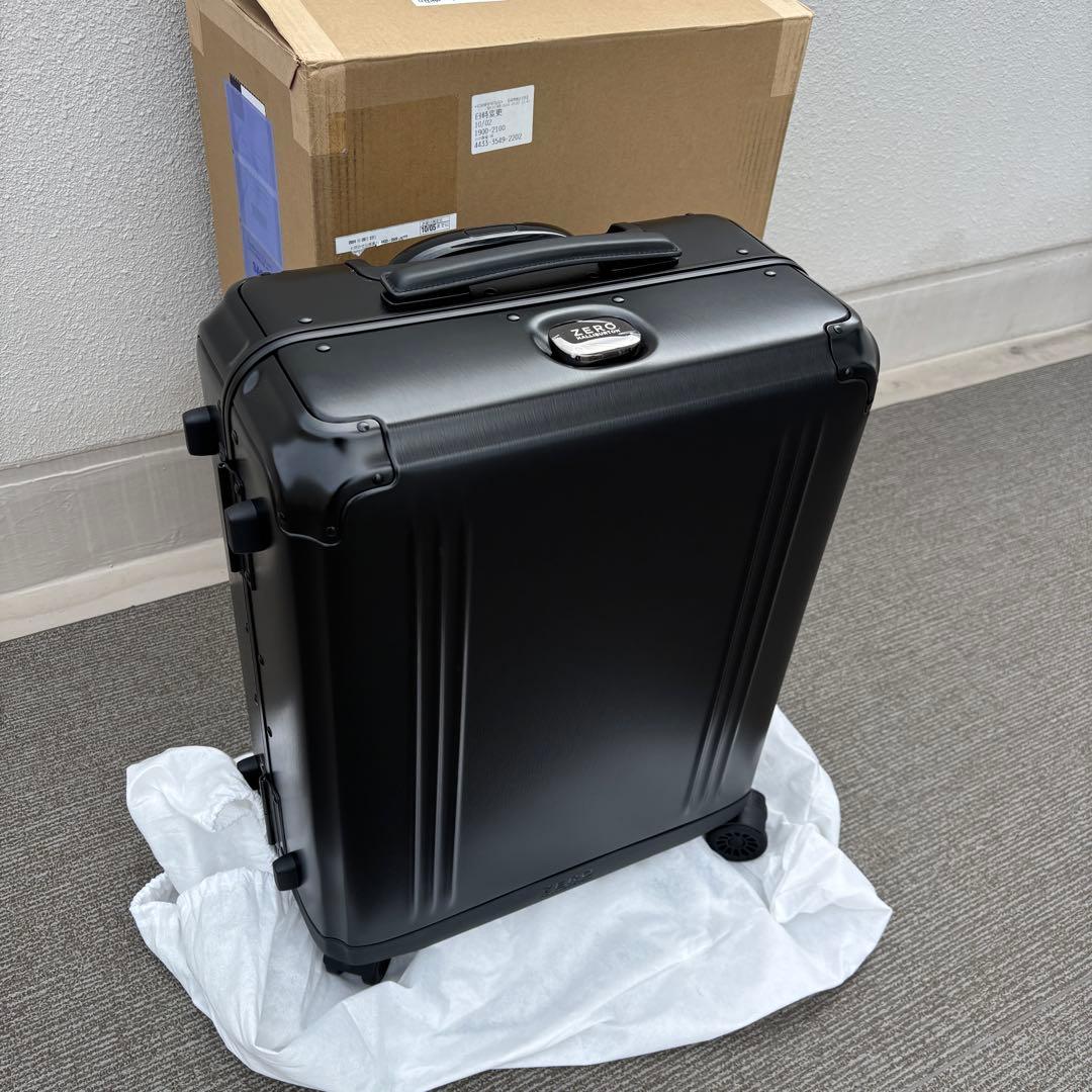 新品 ゼロハリバートン アルミ スーツケース ブラック 39L