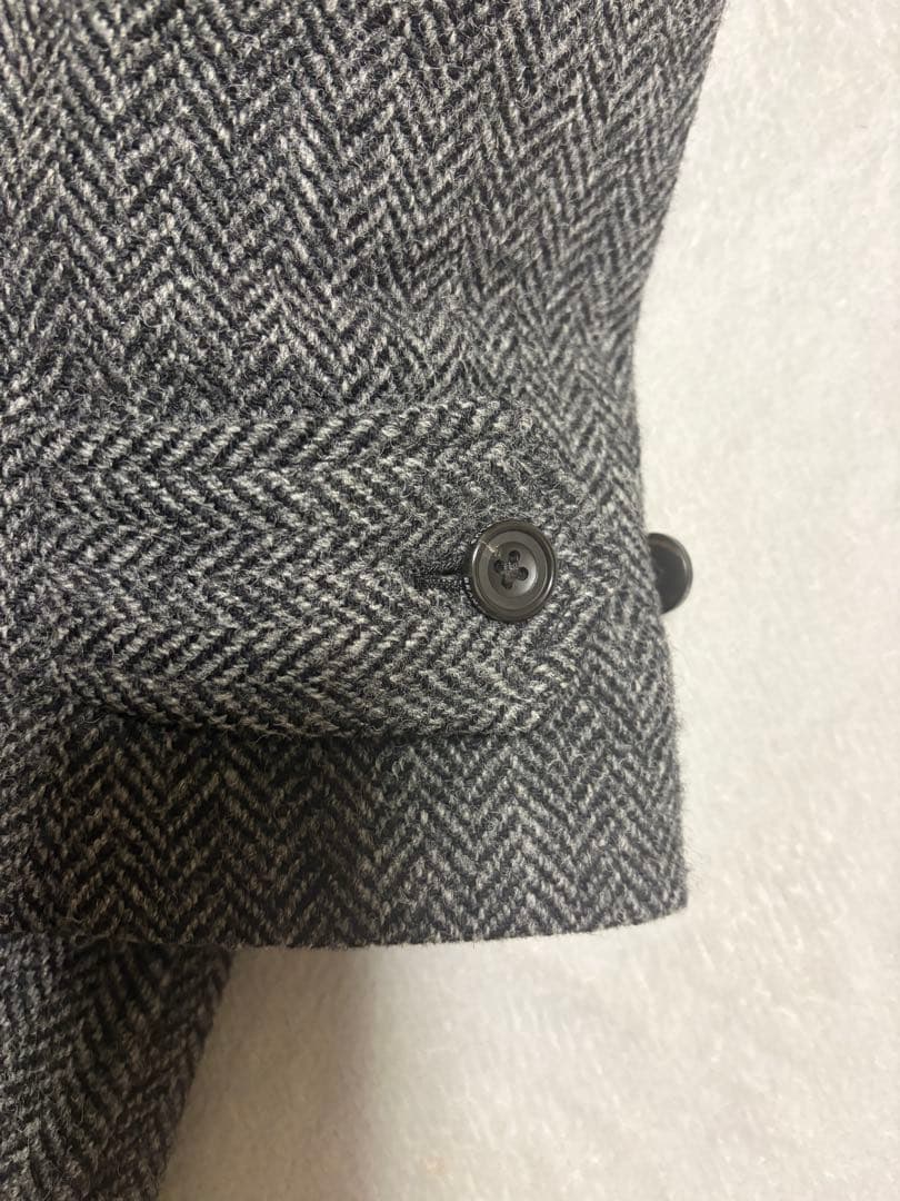 ビームス プラス Bal Collar Coat Harris Tweed