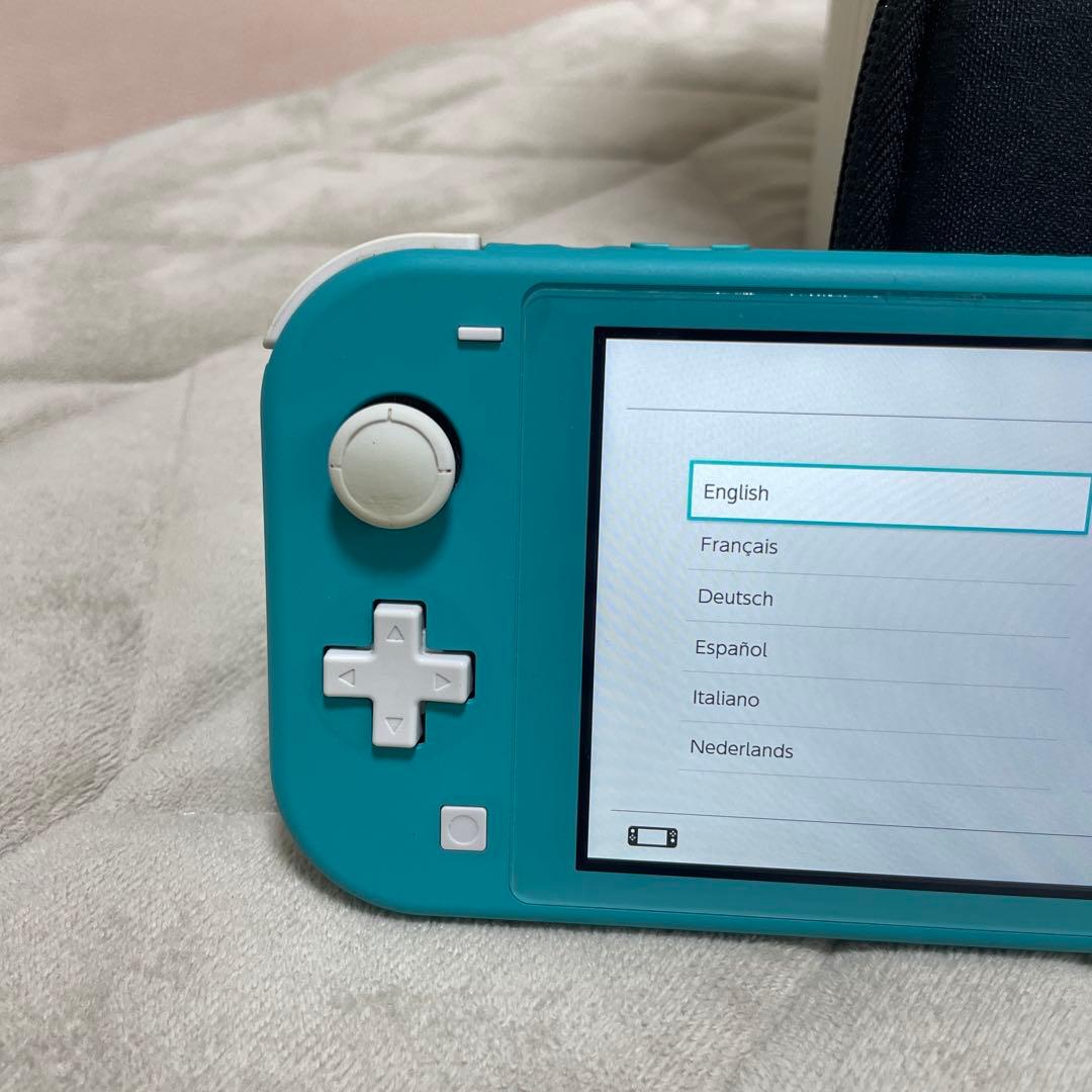 動作確認済　初期化済　Nintendo Switch Lite ターコイズ 本体