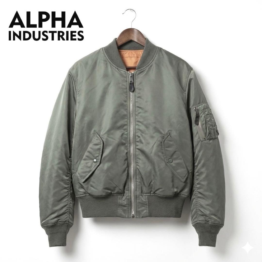 希少 ALPHA MA-1 フライトジャケットM 80's-90's USA製