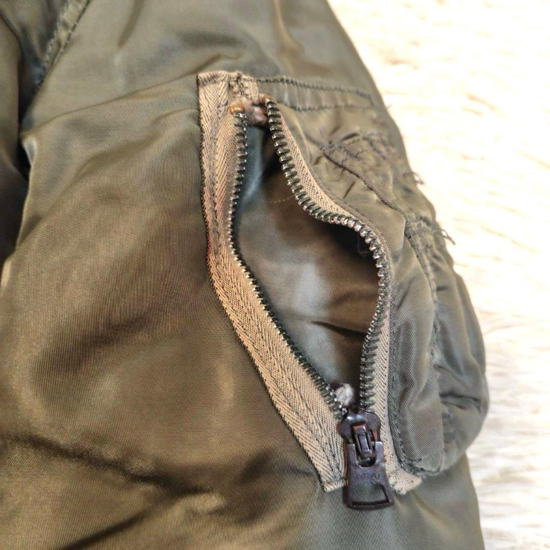 希少 ALPHA MA-1 フライトジャケットM 80's-90's USA製