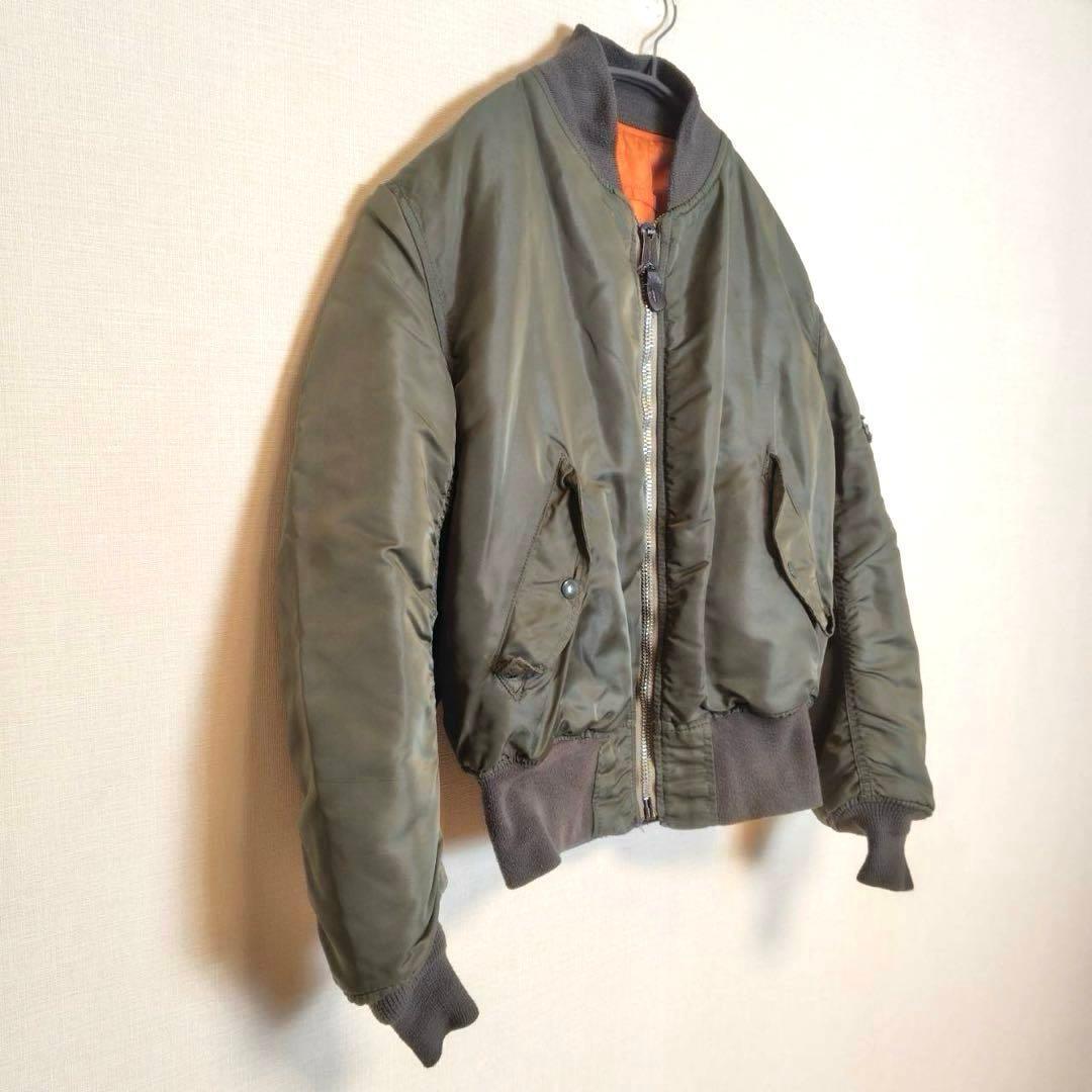 希少 ALPHA MA-1 フライトジャケットM 80's-90's USA製