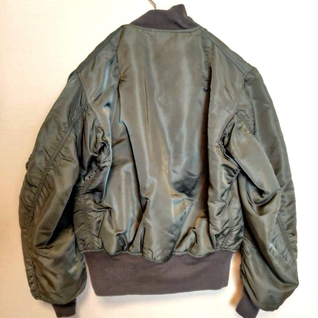 希少 ALPHA MA-1 フライトジャケットM 80's-90's USA製