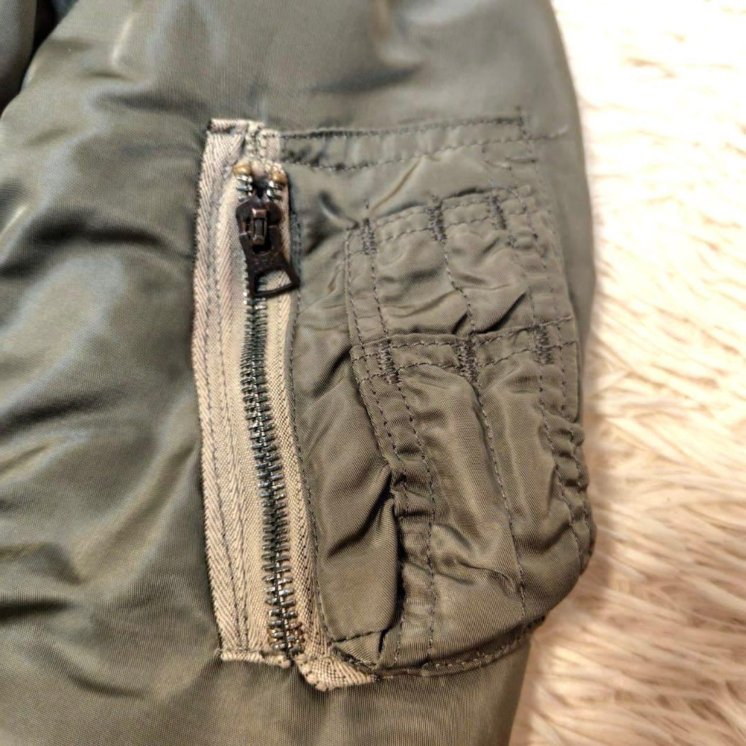 希少 ALPHA MA-1 フライトジャケットM 80's-90's USA製